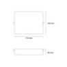 Lámpara LED Arbotante sobreponer pared Fortune Cosmo s/foco MQ04127-B