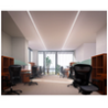 Lámpara LED lineal techo BL U 1200 EMPOTRAR 25W luz cálida 3000K Blanco L6471-1E0 Magg