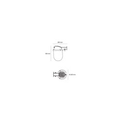 Lámpara LED luminario exterior fotocelda Bullet Cosmo s/foco MQ03897