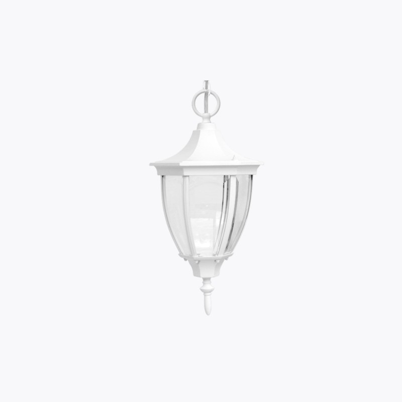 Lámpara LED Luminario Farol Jalapa Colgante Cosmo s/foco E26 MQ03912-BCO