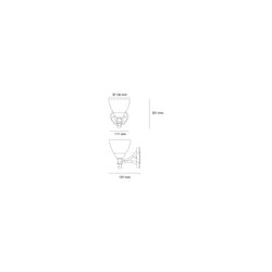 Lámpara LED Luminario Farol Rubí Pared Cosmo s/foco E26/27 MQ04024
