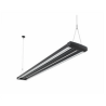 Lámpara lineal gabinete colgante TREK 1200 60W luz neutra 4000K Negro L5830-3I0 Magg