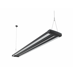 Lámpara lineal gabinete colgante TREK 1200 60W luz neutra 4000K Negro L5830-3I0 Magg