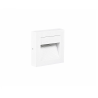 Lámpara muro exterior de cortesía SW 20 Sobreponer 2W luz neutra 4000K Blanco L7002-1I0 Magg