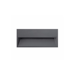 Lámpara muro exterior de cortesía SW 30 AL Empotrar 5W luz neutra 4000K Blanco L7017-6I0 Magg