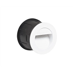 Lámpara muro exterior de cortesía SW 30 Empotrar 1.6W luz neutra 4000K Blanco L7003-110 Magg