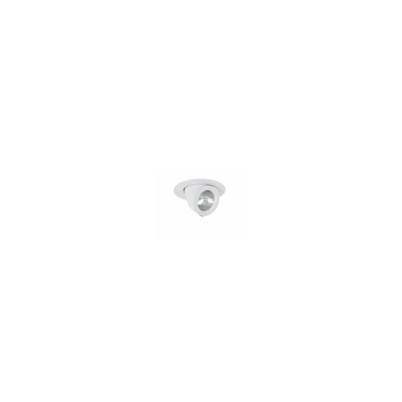 Lámpara techo empotrar SLASH MINI 25° 8.5W luz cálida 3000K Blanco L6398-1EL Magg