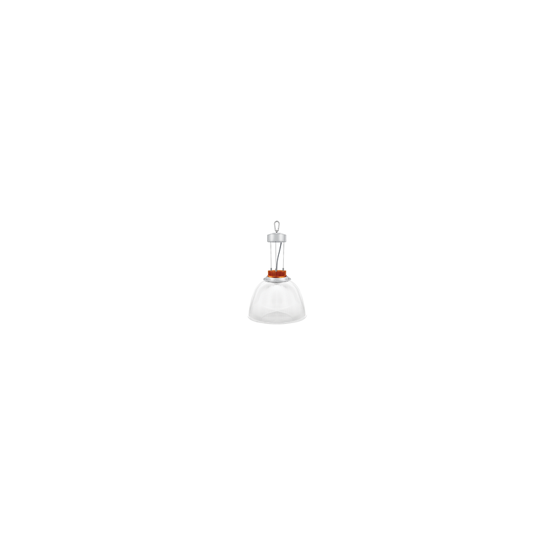 Luminaria LED colgante industrial CAMPANA 14/50 52W luz cálida 3000K Naranja L5806-KE0 Magg