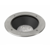 Luminaria piso exterior empotrar EP 170 18° 13W luz cálida 2700K Acero inoxidable L7330-913 Magg