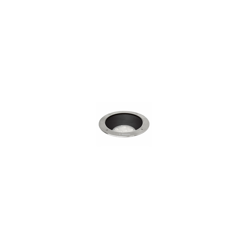 Luminaria piso exterior empotrar EP 220 46° 22W luz neutra 4000K Acero inoxidable L7340-9IM Magg