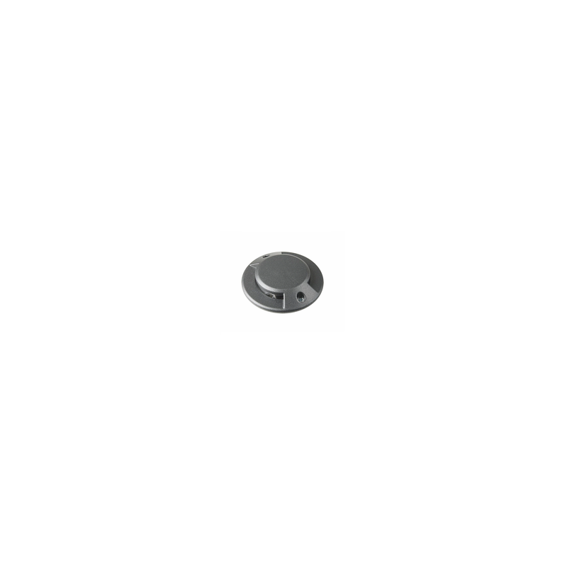Luminaria piso exterior estacionamiento SIDE EMITTER 2S LED 2W luz cálida 2700K Gris L7351-610 Magg