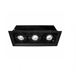 Luminario downlight LED POINTS MINI III 15° 24.5W luz cálida 3000K Negro L5907-YEK Magg