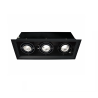 Luminario downlight LED POINTS MP III 25° 46.5W luz neutra 4000K Negro L5910-YIL Magg