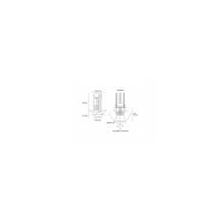 Proyector LED sobreponer techo C 12 S 24° 12W luz neutra 4000K Negro L5668-3I5 Magg