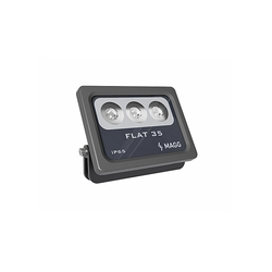 Reflector LED exterior KR FLAT 35 15°x40° 8W luz neutra 4000K  L7423-6IE Magg