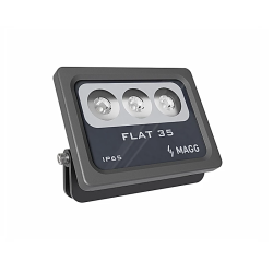 Reflector LED exterior KR FLAT 35 7° 8W luz neutra 4000K  L7423-6IH Magg